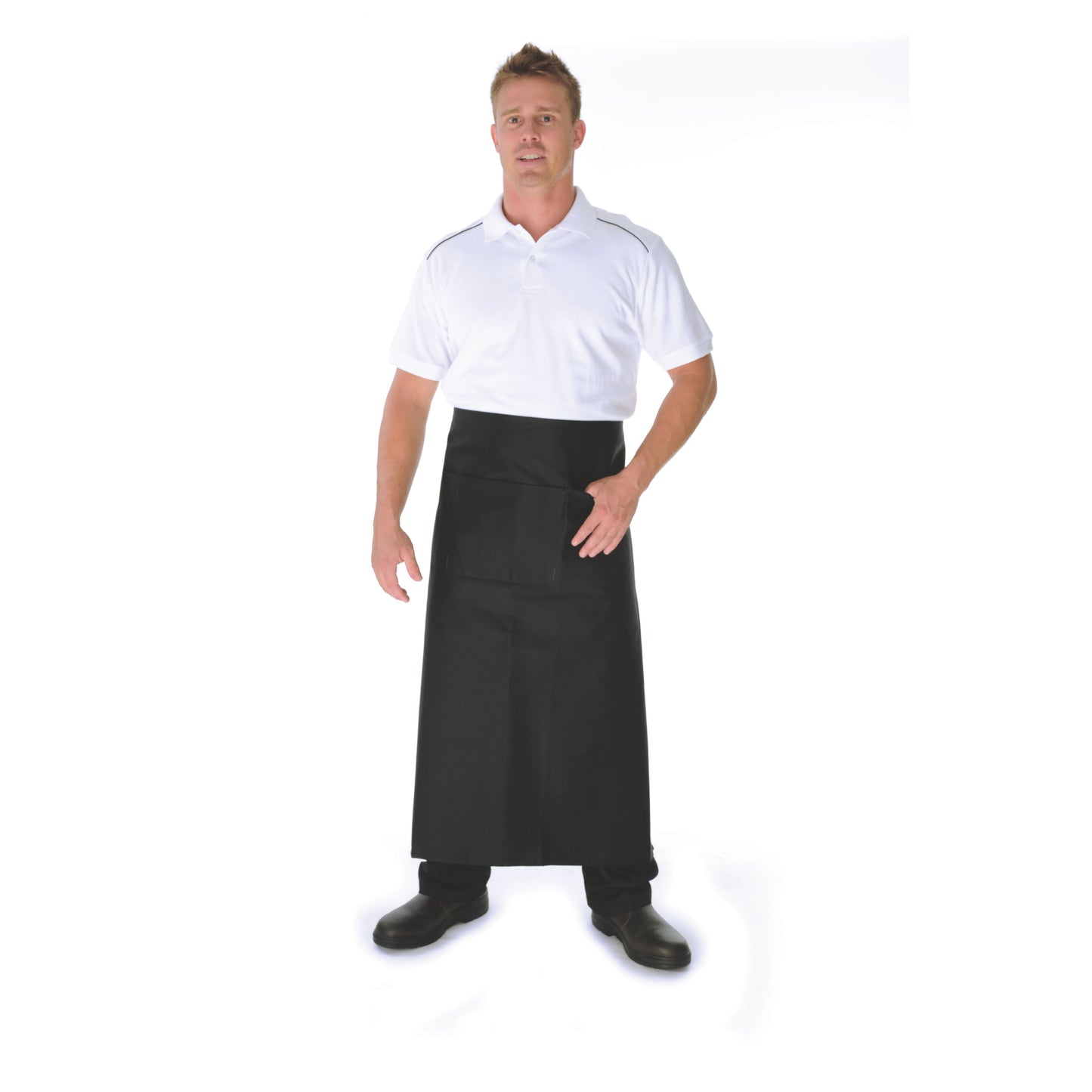 Pinstripe 3/4 Apron - No Pocket