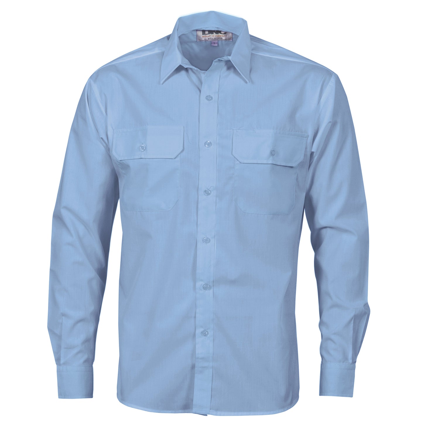 Polyester Cotton Work Shirt - Long Sleeve