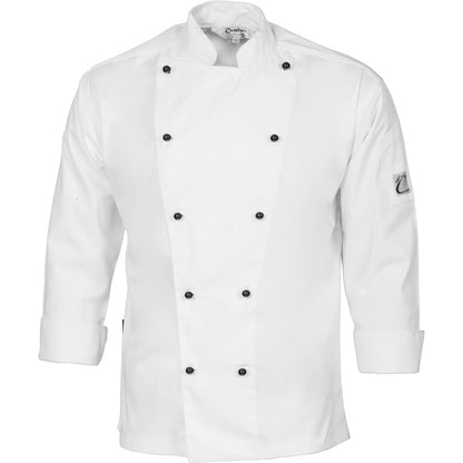 Cool-Breeze Cotton Chef Jacket - Long Sleeve