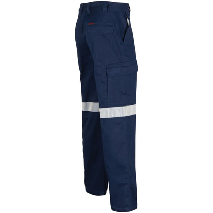 Middle Weight Cotton Double Angled Cargo Pants With CRS Reflective Tape