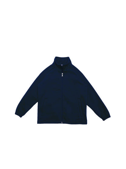 Kids Poly/Cotton Fleece Zip Through Jacket